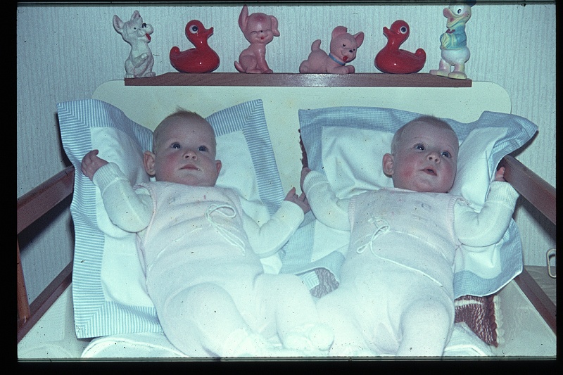 08.Delft jan 1964 Brigitte,Marion.JPG